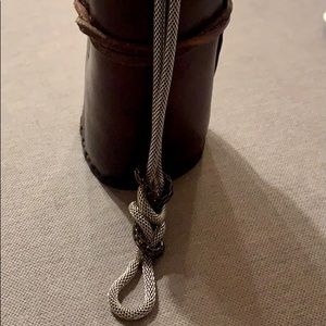 Beautiful mixture of dark and light grey necklace